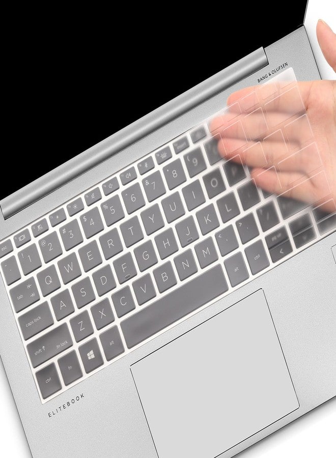 موباي-جول غطاء لوحة مفاتيح فائق النحافة لأجهزة HP EliteBook 830 و835 و840 و845 وG11 وG10 وG9 الجديدة لعامي 2024 و2025، مقاس 13.3 و14 بوصة، غطاء حماية للوحة المفاتيح (لا يناسب موديلات 830/840/845/1040 وG8 وG7 وG6 وG5 وG4 وG3) - مصنوع من مادة TPU - Image 4